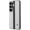 Capa MagSafe BMW Perforated Stripe Logo para Samsung Galaxy S26 Ultra cinzento