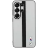 Capa MagSafe BMW Perforated Stripe Logo para Samsung Galaxy S26 Ultra cinzento