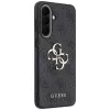 Guess Leather 4G Metal Logo Capa para Samsung Galaxy A57 5G, Preto