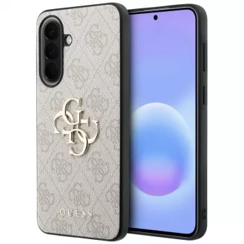 Guess Leather 4G Metal Logo Capa para Samsung Galaxy A57 5G Rosa