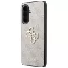 Guess Leather 4G Metal Logo Capa para Samsung Galaxy A57 5G Rosa