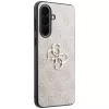 Guess Leather 4G Metal Logo Capa para Samsung Galaxy A57 5G Rosa