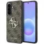 Guess Leather 4G Metal Logo Capa para Samsung Galaxy A37 5G - Castanho