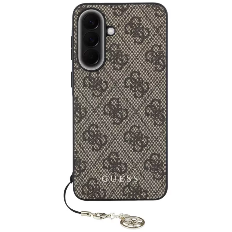 Guess 4G Charm Capa Traseira para Samsung Galaxy A57 5G - Castanho