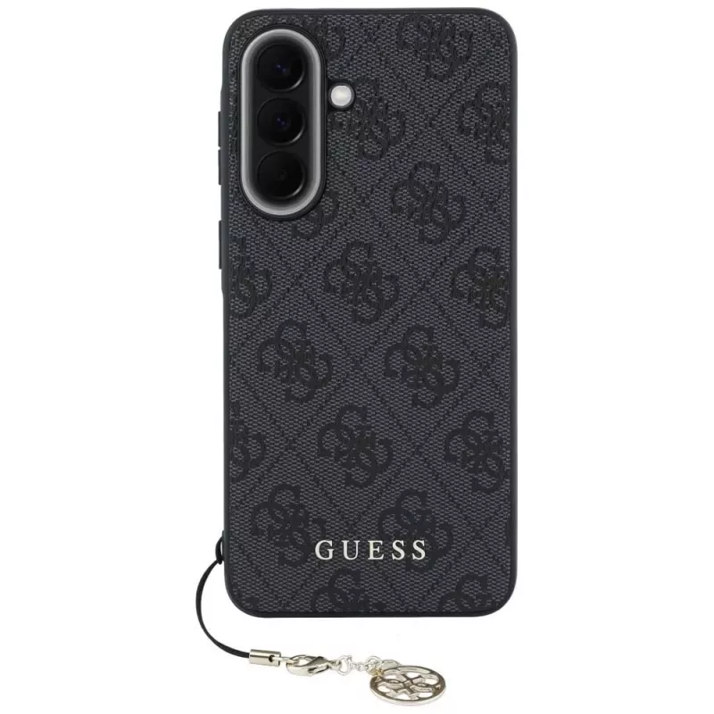 Guess 4G Charm Capa para Samsung Galaxy A57 5G Preto