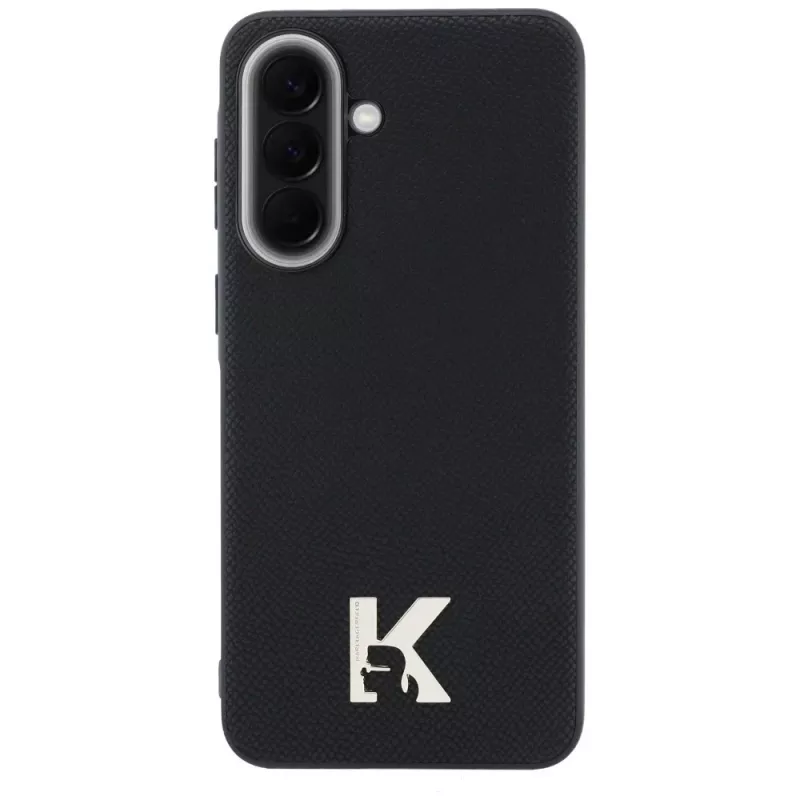 Karl Lagerfeld Karl Head Logo Capa para Samsung Galaxy A37 5G Preto