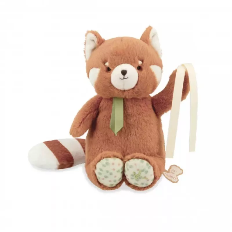 Kaloo Petit Songe Panda Vermelho Peluche Musical 20 cm Caixa de Oferta