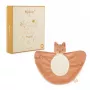 Kaloo Plume Grignoti o Esquilo Fralda de Peluche com Mordedor de Silicone 23 cm