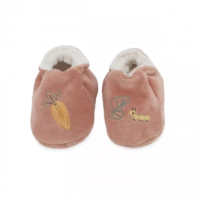 Kaloo Conjunto de Oferta 2 em 1 Coelho (Chocalho + Botinhas) Coleção Petites Chansons