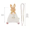 Kaloo Conjunto de Oferta 2 em 1 Coelho Fralda de Peluche e Colar Bola de Gravidez Petites Chansons