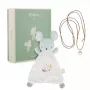 Kaloo Conjunto de Oferta 2 em 1 (Fralda de Peluche + Colar Bola de Gravidez) Rato Petites Chansons