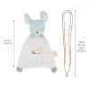 Kaloo Conjunto de Oferta 2 em 1 (Fralda de Peluche + Colar Bola de Gravidez) Rato Petites Chansons