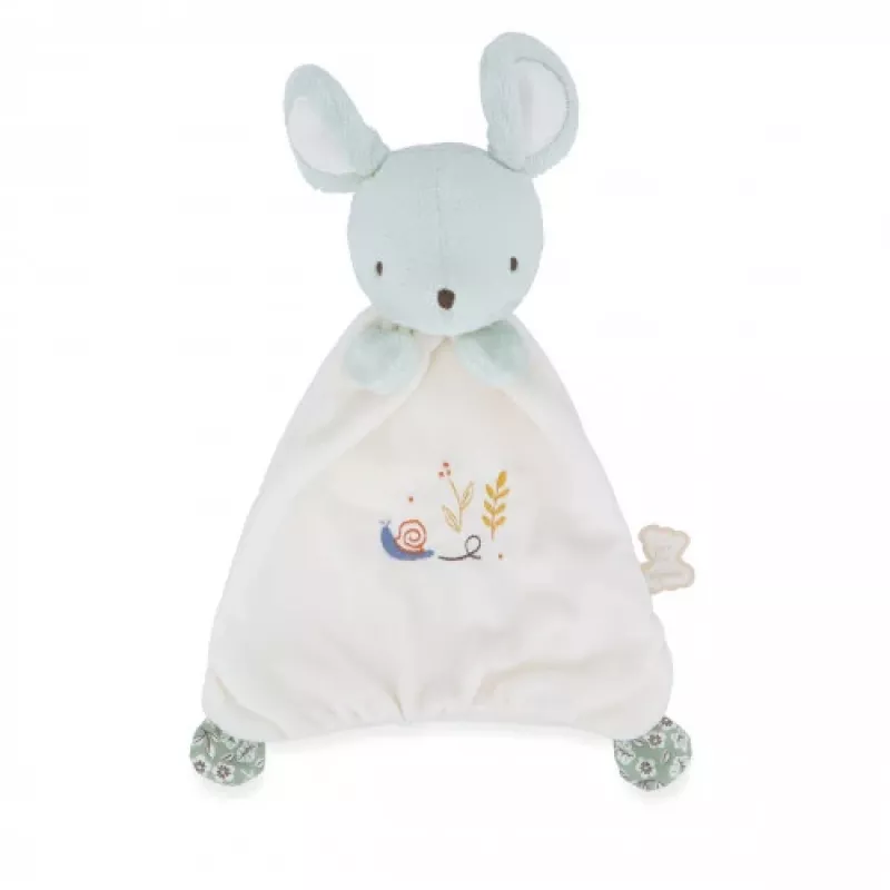 Kaloo Conjunto de Oferta 2 em 1 (Fralda de Peluche + Colar Bola de Gravidez) Rato Petites Chansons