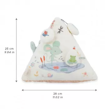 Kaloo Petites Chansons Brinquedo de Empilhar Macio - Pirâmide Sensorial