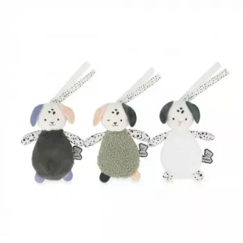 Kaloo Stimuli Conjunto de Doudou Sensorial Puppies - 3 Peças