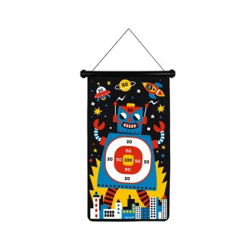Jogo de dardos magnético Janod Robots