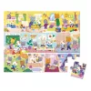Puzzle Janod em mala Rotina diária 24 peças 3+ Made in France
