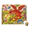 Janod Puzzle em mala Reino dos Dragões 54 peças 5+ Fabricado em França