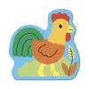 Janod Conjunto de puzzles progressivos 5 puzzles - 2, 4, 6, 8 e 10 peças Quinta 2+