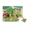 Janod Puzzle tátil sensorial Floresta 20 peças 2+