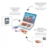 Janod Magnetibook Bombeiros conjunto de jogo criativo magnético