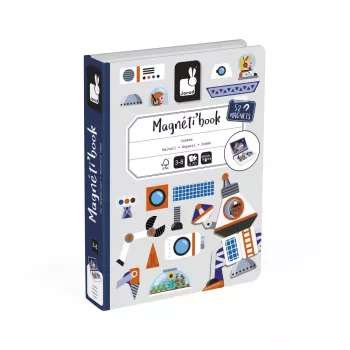 Janod Magnetibook Cosmos jogo educativo magnético - tema espaço