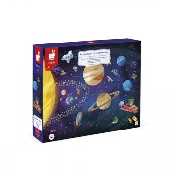 Janod Puzzle Sistema Solar 100 peças