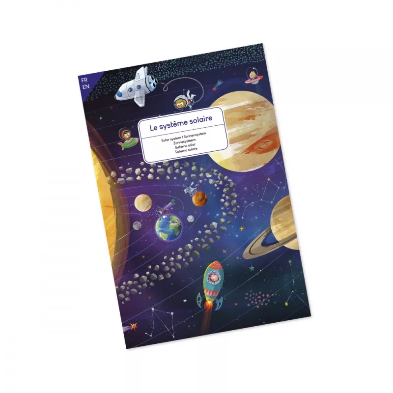 Janod Puzzle Sistema Solar 100 peças