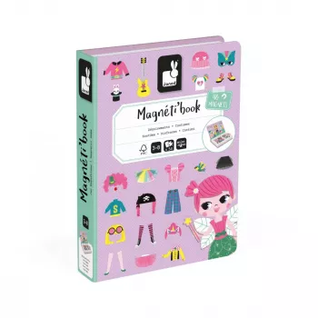 Janod Magnetibook Fatos de Menina
