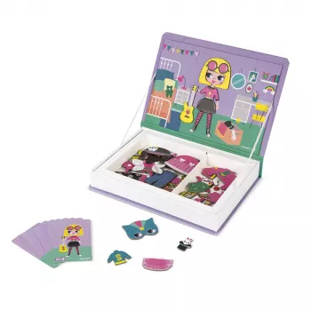 Janod Magnetibook Fatos de Menina