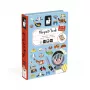 Janod Magnetibook Fatos de Menino brinquedo educativo magnético - 36 peças