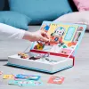 Janod Magnetibook Fatos de Menino brinquedo educativo magnético - 36 peças