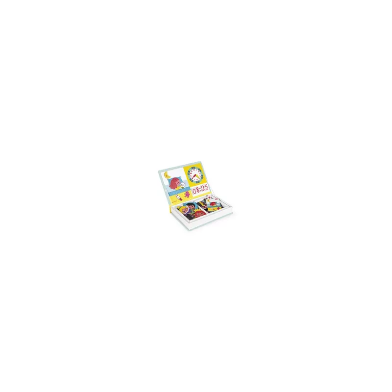 Janod Magnetibook Aprender as Horas jogo educativo magnético