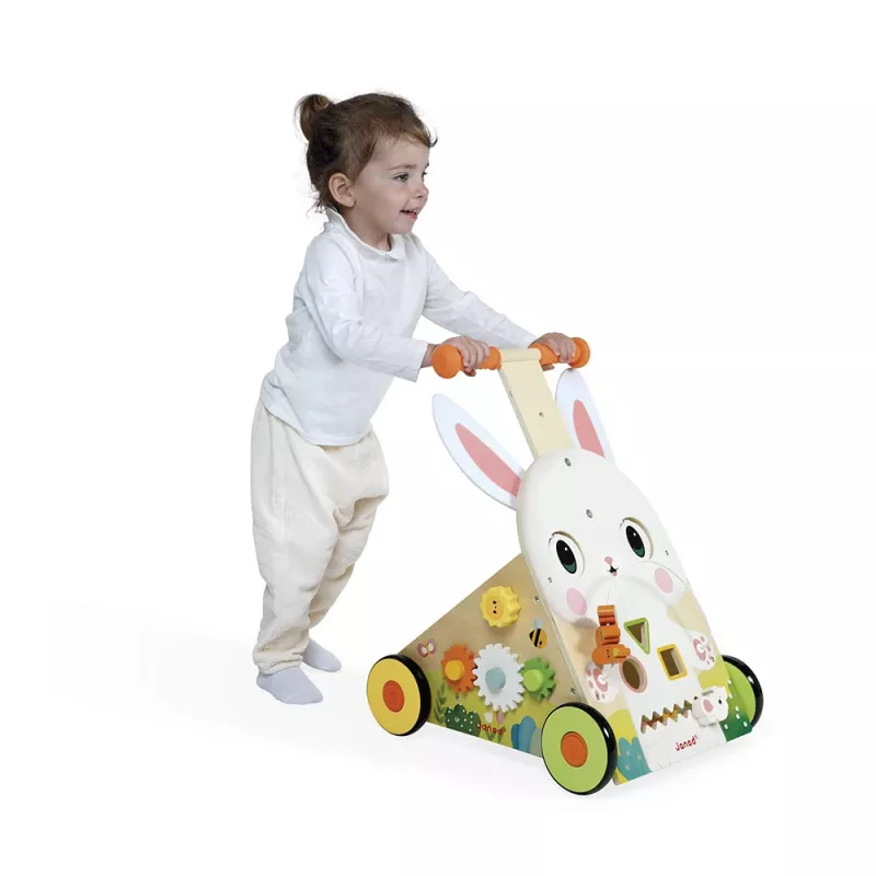 Janod Quinta Andarilho de atividades brinquedo de empurrar 12m+