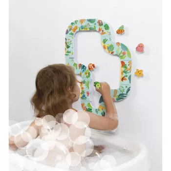 Janod Puzzle de banho Animal Track 28 peças 18m+