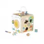 Janod Pure Cubo de atividades grande com labirinto de contas - 20 atividades - J05142