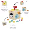 Janod Cubo de atividades sensorial de madeira a partir dos 18 meses