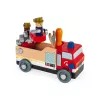 Janod Brico'kids Veículo de Montagem Bombeiros com Ferramentas