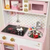 Janod Candy Chic Grande Cozinha de Brincar de Madeira com Som
