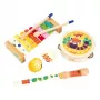 Janod Gioia Conjunto de Instrumentos Musicais - 5 Instrumentos, Madeira, Cores Pastel, a partir de 18 Meses