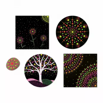 Janod I Love Creativity pintura com pontos