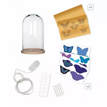 JANOD J07878 Candeeiro de Noite Borboleta Butterfly