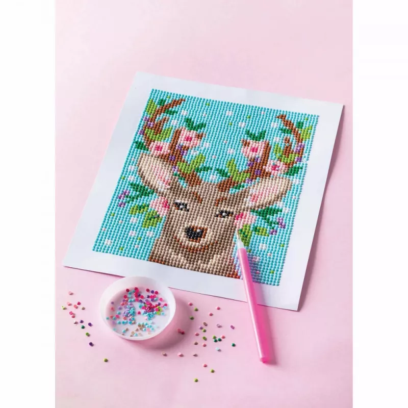 Janod Kit de Pintura com Diamantes Veado J07948