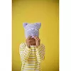 Janod Conjunto Criativo de Tricô - Gorro Gatinho para Crianças a partir dos 8 Anos