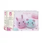 Janod Conjunto de Trabalhos Manuais Pom-Pom - 2 Pequenos Animais - a partir dos 7 Anos