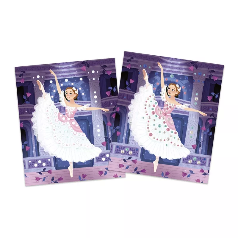Janod Kit Criativo de Contas de Pérolas Bailarinas 5+