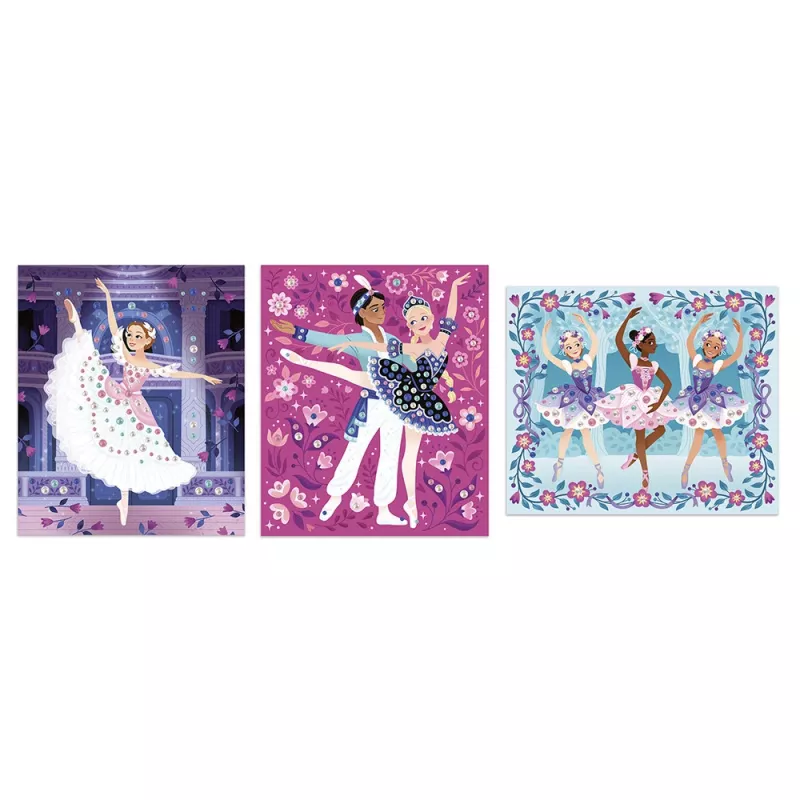 Janod Kit Criativo de Contas de Pérolas Bailarinas 5+