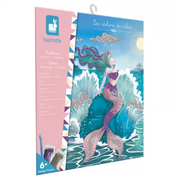Janod Kit Criativo de Arte com Brilho Sereias 6+