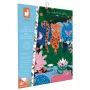 Janod Kit de Trabalhos Manuais Mosaico de Cristal Luminoso - Selva Noturna - Atividade Criativa para Crianças a partir dos 6 Anos