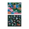 Janod Kit de Trabalhos Manuais Mosaico de Cristal Luminoso - Selva Noturna - Atividade Criativa para Crianças a partir dos 6 Anos